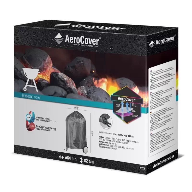Aerocover Barbecuehoes Ø 64cm - Afbeelding 2