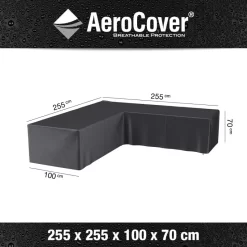 Aerocover Loungesethoekhoes 255x255x100xH70