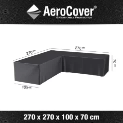 Aerocover Loungesethoekhoes 270x270x100xH70