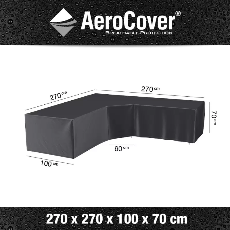 Aerocover Loungesethoek Trapezehoes 270x270x100xH70
