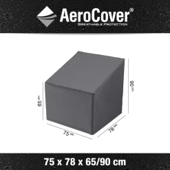 Aerocover Loungestoelhoes Hoge Rug 75x78x65/90