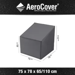 Aerocover Loungestoelhoes Hoge Rug XL Hoes 75x78x65/110