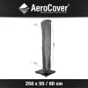 Zweefparasolbeschermhoes Antraciet 250x55/60 AeroCover