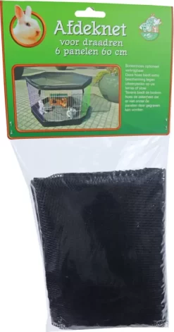 Afdeknet Voor Draadren Klein Zwart