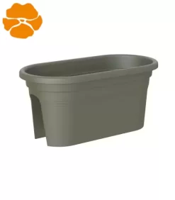 Balkonbak Venezia D60cm Donkergroen