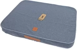 Boony 'Est 1941' Orthopedisch Ligkussen Highland Graphite, 85x60 Cm