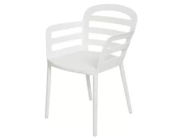 Boston Eetstoel L55b60h79cm Wit