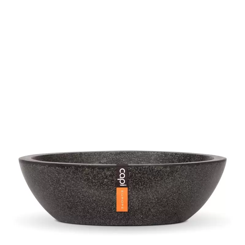 Capi Lux Schaal Laag ⌀24cm H7cm Zwart