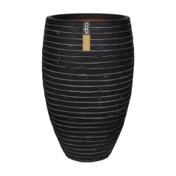 Capi Nature Row Bloempot Vaas ⌀40cm H60cm Antraciet