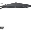 Challenger T² 300x300cm Glow Antraciet Zweefparasol Platinum