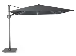 Challenger T² 300x300cm Glow Antraciet Zweefparasol Platinum