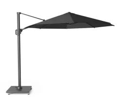 Challenger T¹ ø3,5m Premium Faded Black Zweefparasol Platinum