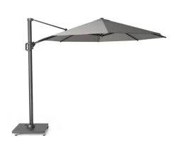 Challenger T¹ ø3,5m Premium Manhattan Zweefparasol Platinum