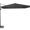 Challenger T¹ 300x300cm Premium Faded Black Zweefparasol Platinum