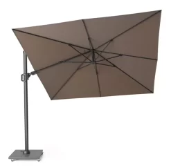 Challenger T² 300x300cm Premium Havana Zweefparasol Platinum