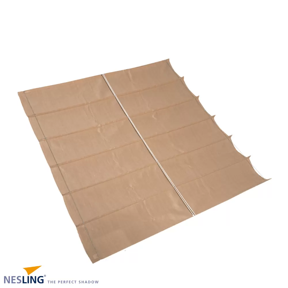 Nesling Coolfit Harmonica Schaduwdoek 400x200cm Zand
