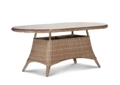 Coria Tafel Oval Dia. 180cm Off White