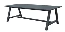 Duke Tuintafel 230cm Mat Antraciet