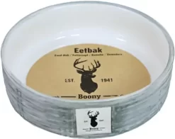 Eetbak Steen Wicker Grijs D16cm