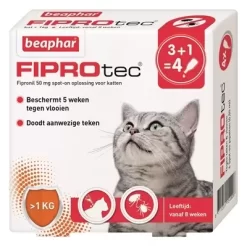 BEAPHAR Fiprotec Kat 4 Pipetten
