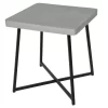 Hollywood Sidetable L38b38h41cm Grijs