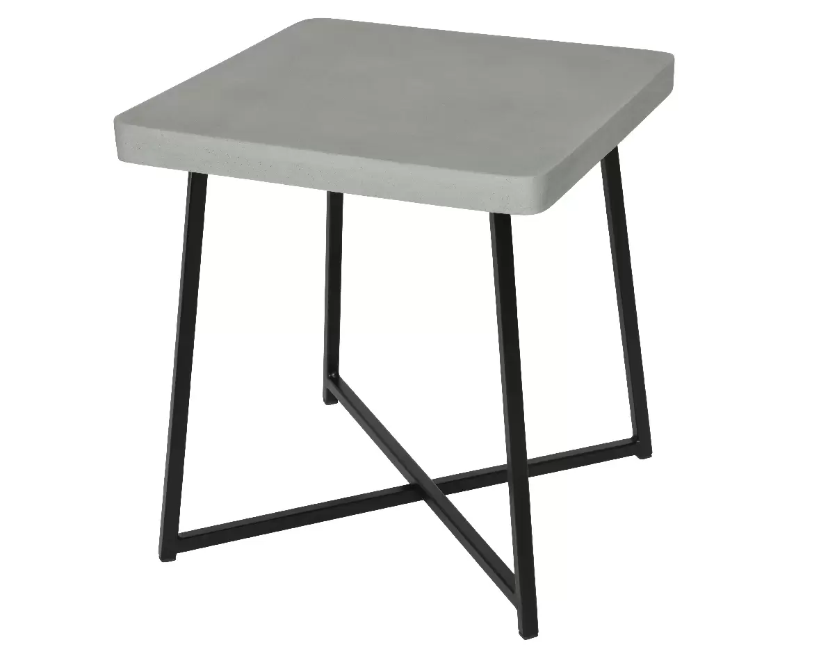 Hollywood Sidetable L38b38h41cm Grijs