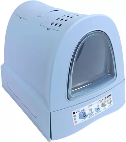 Kattoilet Zuma Lichtblauw