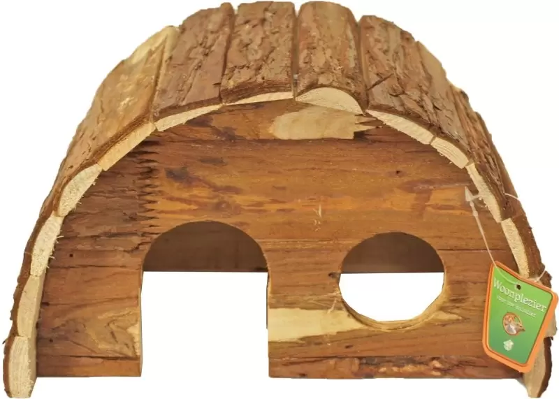 Knaagdierhuis Halfrond Natural M 25 Cm