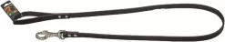 Lijn Met Karabijnhaak 18mm/130cm Donkerbruin