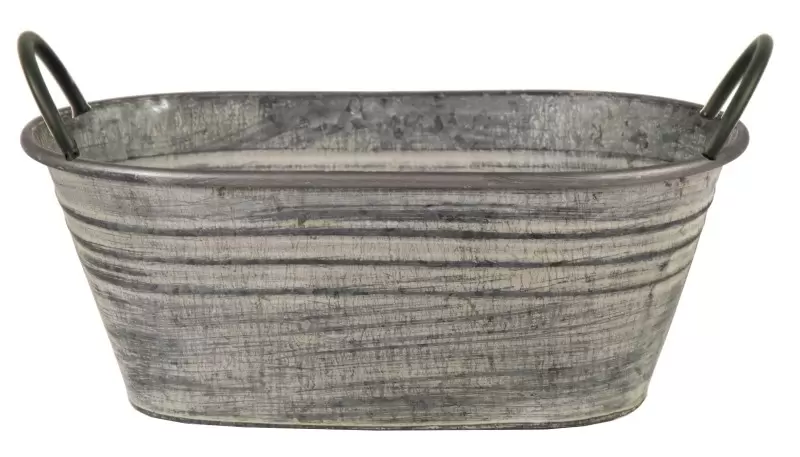 M-Collections Kuip Ovaal Folks L49.5b27.5h16 Creme