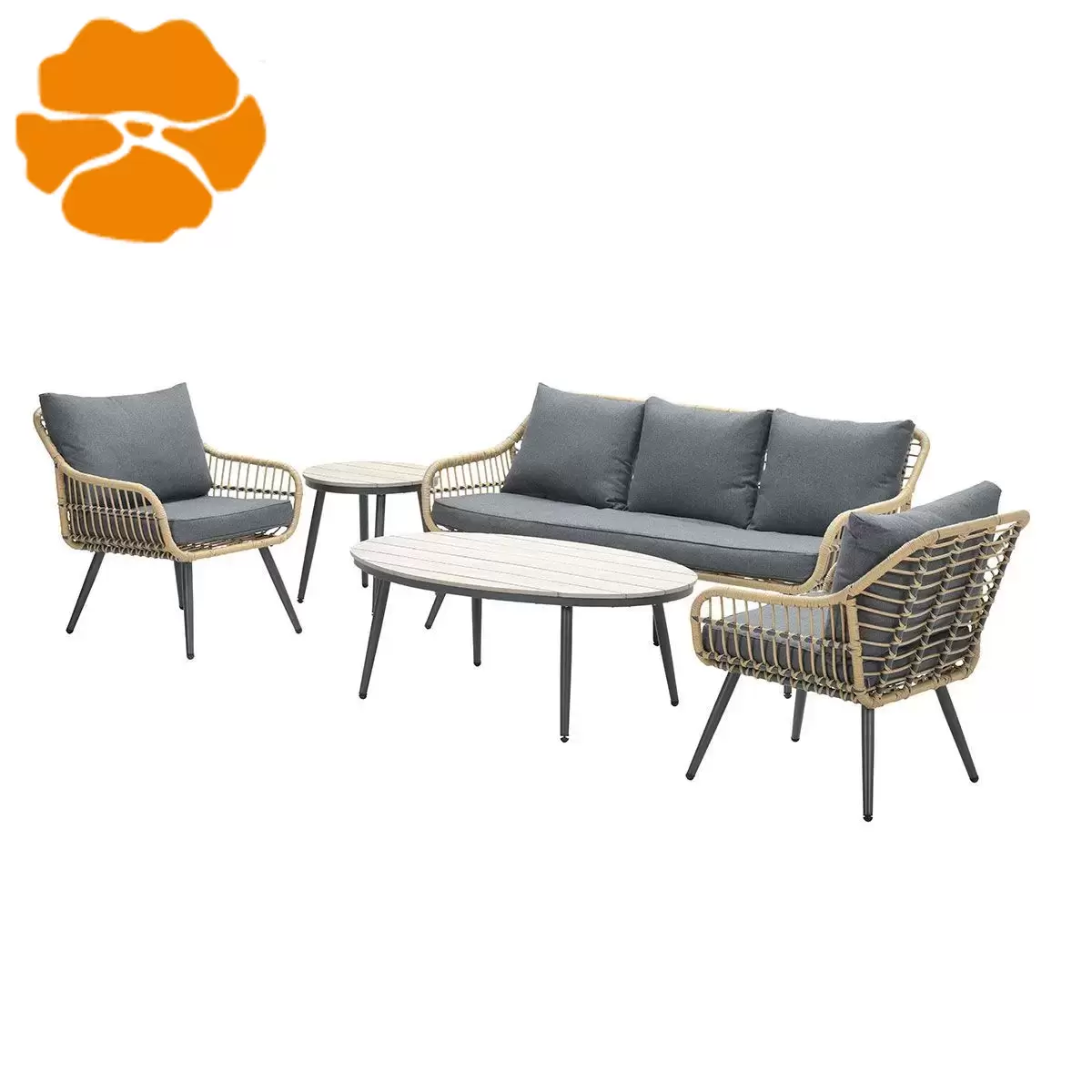 Margriet Loungeset 5-delig