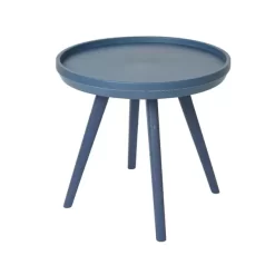 Miami Bijzettafel D51h47cm Blauw
