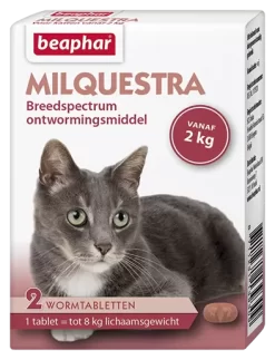 BEAPHAR Milquestra Wormtabletten Kat 2 Tabl.