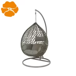 Decoris Montreal Hangstoel Grijs