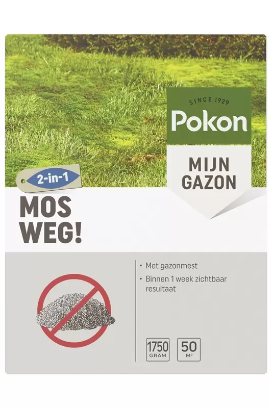 Mos Weg! 50 M2 1750gr Pokon