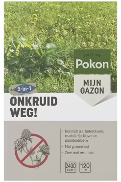 Onkruid Weg! 120 M2 2400gr Pokon
