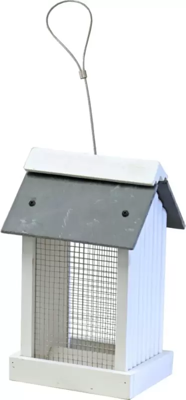 Pindahouder Wit/leisteen 27cm