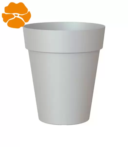 Pot Capri Ro High D56cm Lichtgrijs