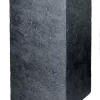 M-Collections Arizona Bloempot Kubus 23x50cm Grafiet