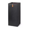 Capi Urban Smooth Bloempot Rechthoek 36x36x79cm Zwart