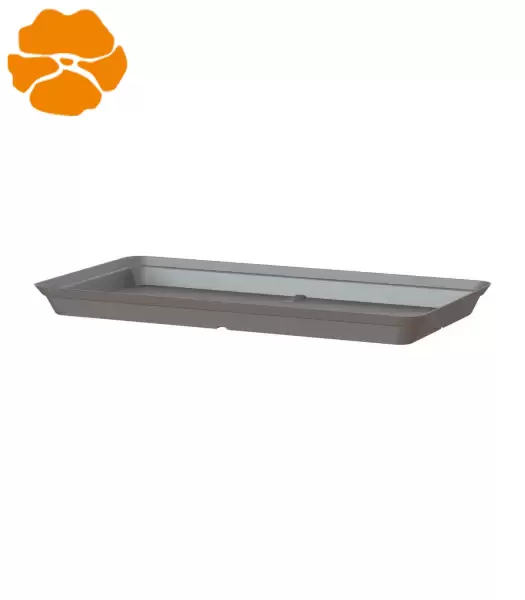 Schotel Recht Xl Capri L80cm Antraciet