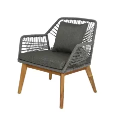 Seville Loungestoel L72b74h80cm Grijs