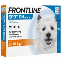 Frontline Spot On Hond Small 2-10kg 4 Pipetten