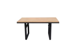 Stefano High-lounge Tafel 140x86x67cm Antraciet-teak Top