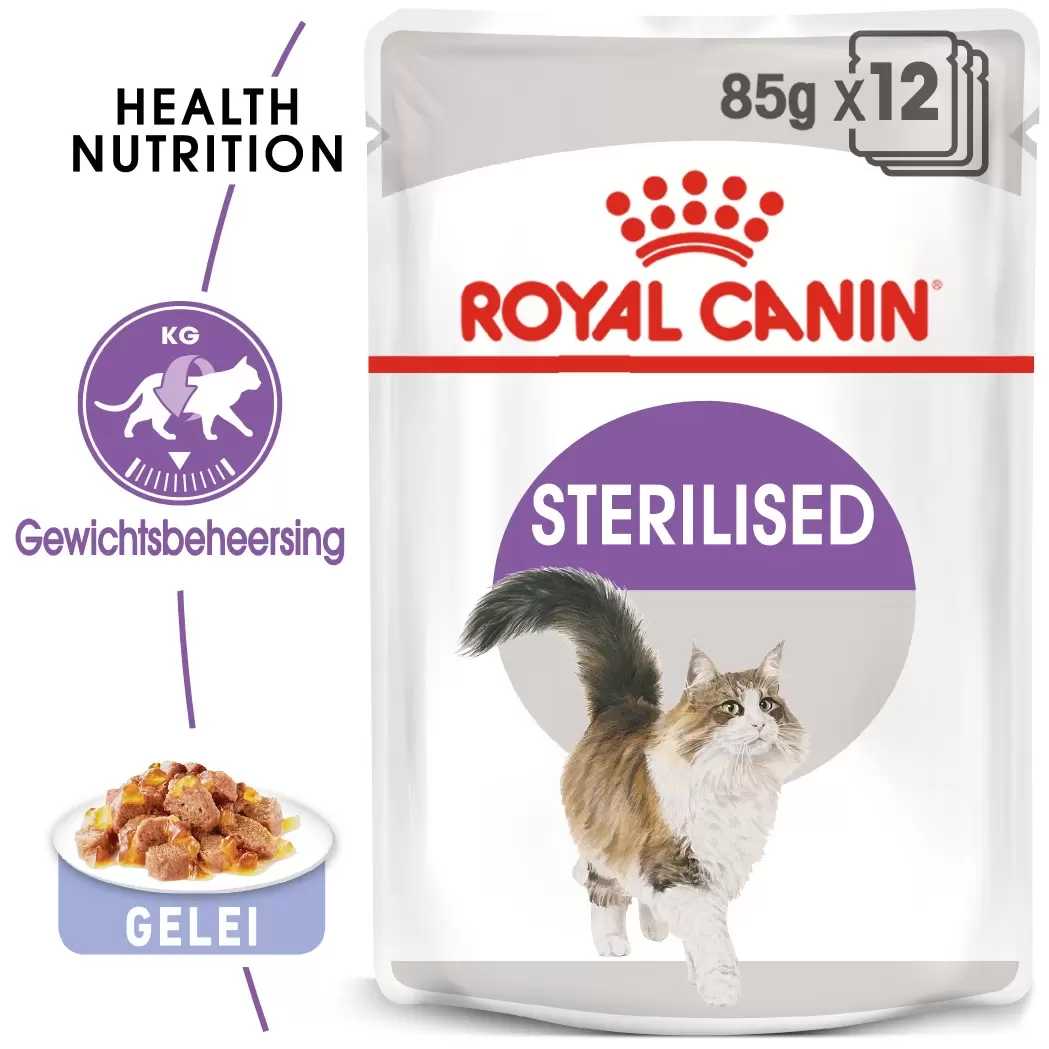 ROYAL CANIN Sterilised In Jelly 12x85gr