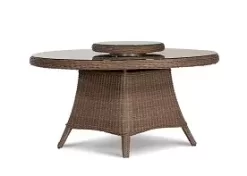 Ferro Tafel Dia 150cm + Lazy Susan Kobo