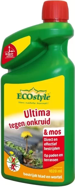 Ultima Onkruid&mos Conc. 1020ml Ecostyle