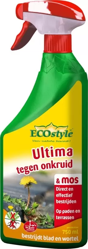 Ultima Onkruid&mos Rtu 750ml Ecostyle