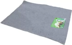 Vetbed Antislip Ongebiesd Grijs 100x75