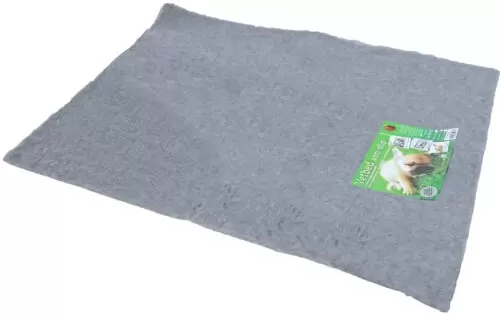 Vetbed Antislip Ongebiesd Grijs 100x75